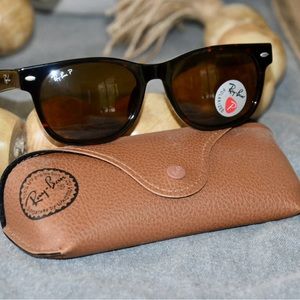 Polarized wayfarer sunglasses by Ray-Ban